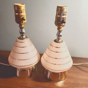 Vintage Pair of lamps
